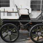 Marathon horse carriage with stainless steel frame, royal seat, horse carriage manufacturer BTH-02S marathon carriage