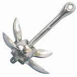 Mirror Polished Stainless Steel Grapnel Anchor / Folding Anchor (Marine Hardware)