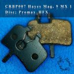 MTB Disc brake Pads for Hayes HFX 9/NINE/MAG Plus Disc Brake, Resin CRBP007