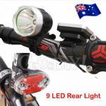 New CREE XML XM-L T6 LED Bicycle Cycle Lamp Bike Light Headlight HeadLamp 1800Lm PAAC0223