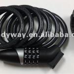 Resettable code Cable bicycle lock CL-857