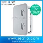 SEAFLO Marine Plastic Roof Hatch Cover with Slam or Cam Latches SFRE1-315-440-01