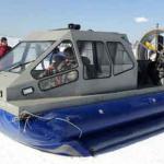 SNOW OWL hovercraft (air cushion boat)