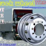 steel truck wheel rim 9.00*22.5 for truck with nice painting 9.00X22.5