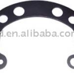 Titanium brake stiffener