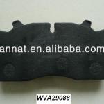 Truck brake pad set for DAF LF45