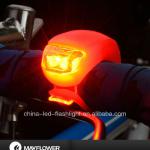 Waterproof bright 2 led mountain bike lights with install in seconds MF-18026