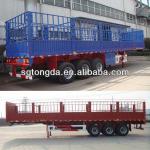 well-known trade mark in China marketing 3 axles any ton stake/box semi trailer TDZ9402CXLY