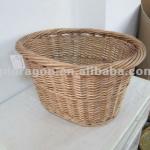 wicker bicycle basket